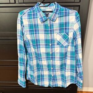 Tommy Hilfiger Multicolor Plaid Button-Down Shirt